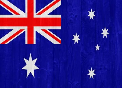 Australia flag Stock Photos