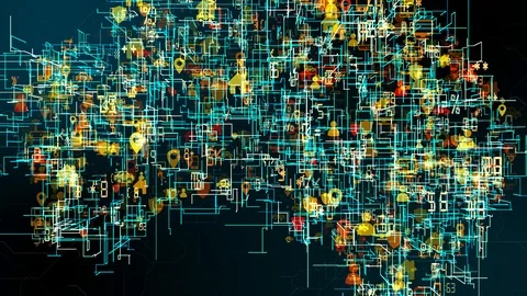 Australia global technology of internet of things IOT big data network Video stock 108755712