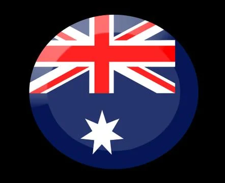Australia icons set Stock Illustration