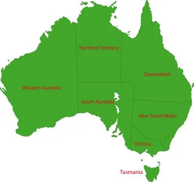 Australia Stock Illustration