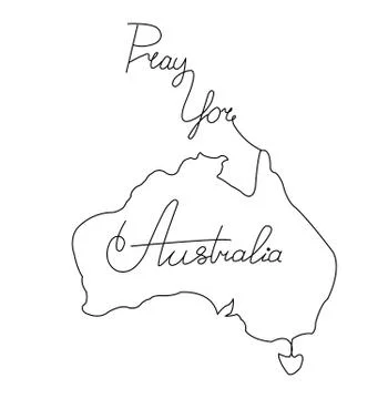 Australia Stock Illustration