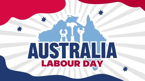 Australia Labour Day Stock Footage 306727271
