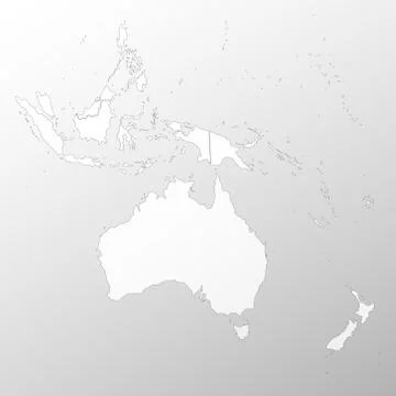 Australia map background vector Stock Illustration
