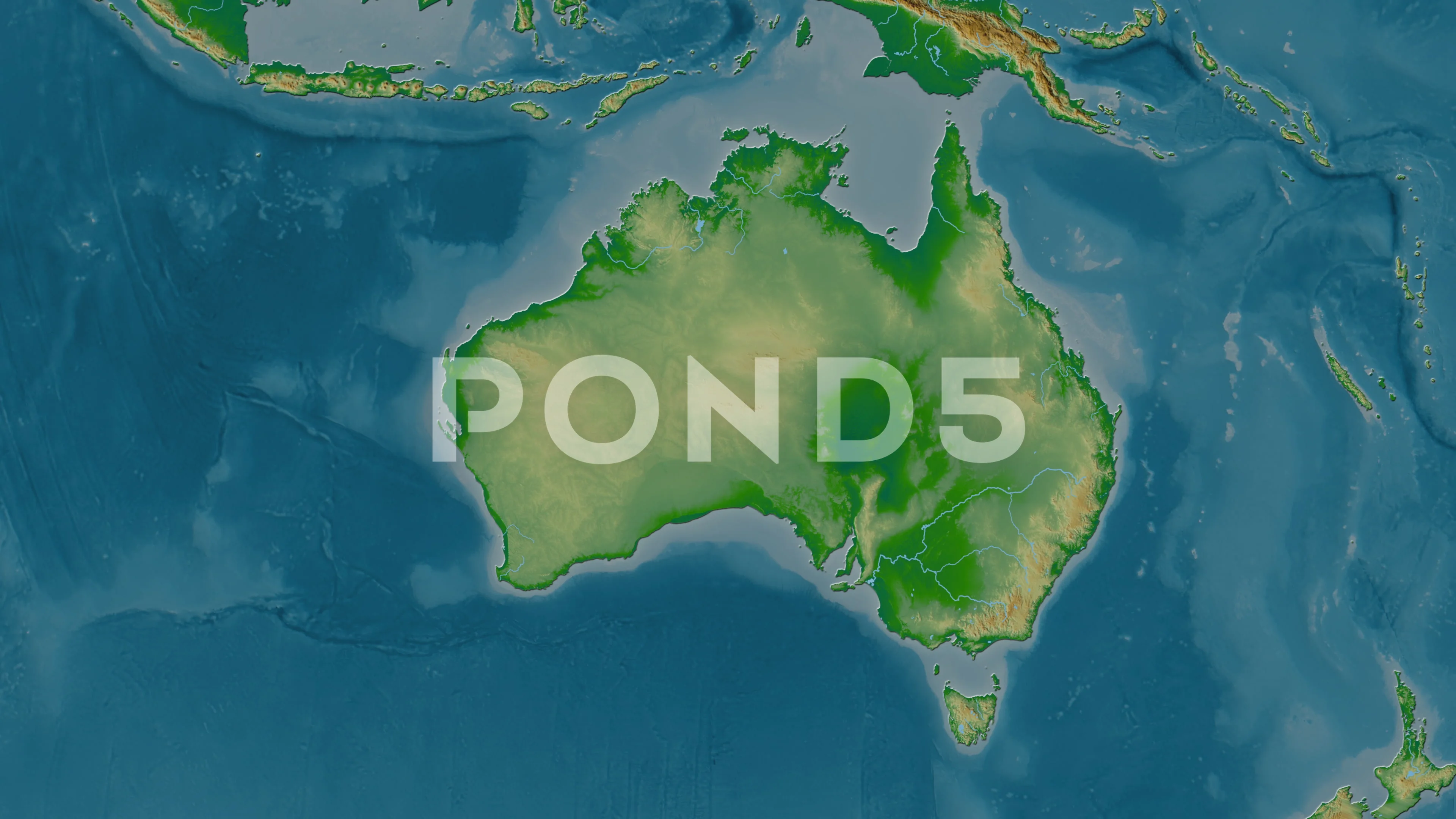 Australia Map Stock Footage ~ Royalty Free Stock Videos | Pond5