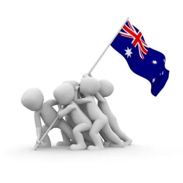 Australia memorial Stock Illustration