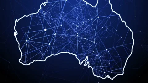 Australia network data security cloud computing Internet of things IOT technolog Video stock 165577373