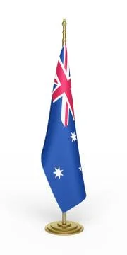 Australia Official Flag Stock Illustration