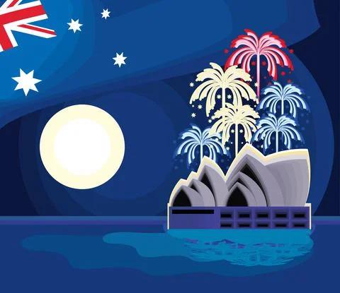 Australia opera house Ilustración de archivo