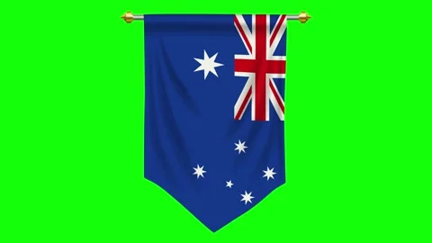 Australia Pennant Stock Footage 276302973