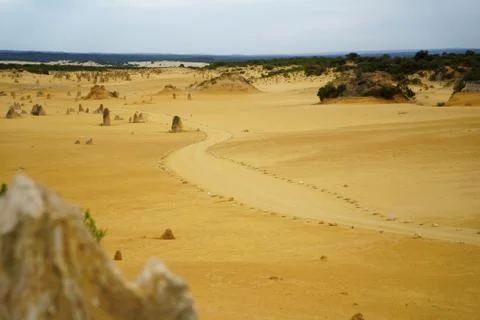 Australia Pinnacles desert Stock Photos