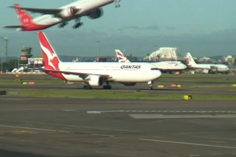 AUSTRALIA-PLANES 2 Stock Footage 652013