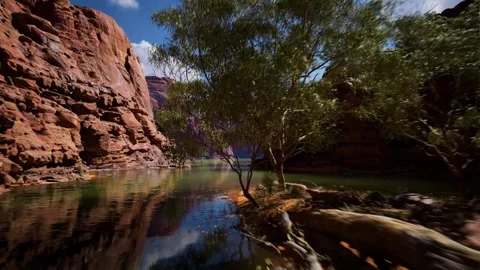 Australia Scenery Flyover Stock Footage 248555606