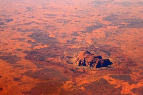 Australia from the sky Stock Photos