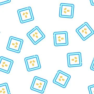 Australia socket vector seamless pattern Stock Illustration