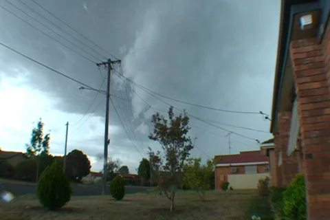 AUSTRALIA-STORM-LIGHTNING-CLOUDS 1 Stock-Footage 726342