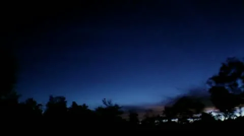 Australia - sunset drive-by Stock Footage 11008081