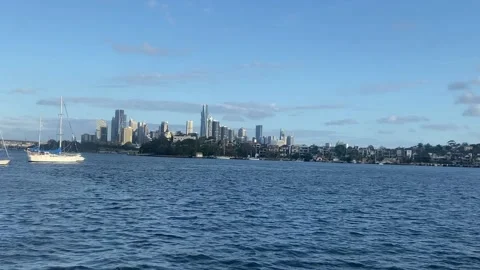 Australia Sunset View from Island Stock Footage 219366861