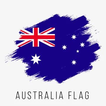 Australia Vector Flag. Australia Flag for Independence Day Stock Illustration
