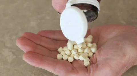 AUSTRALIA-VITAMIN TABLETS 1 Stock-Footage 849088