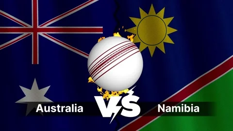 Australia vs Namibia Cricket Match Stock Video , Namibia vs Australia Stock Footage 310560505