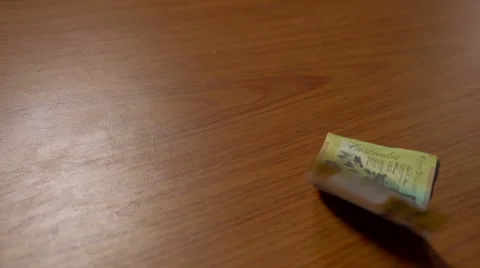 Australian 50 dollar bills notes HD - Stock Video 스톡 동영상 44618043