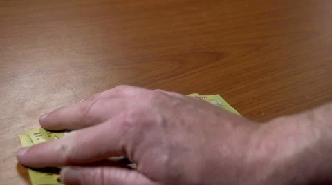 Australian 50 dollar bills notes HD - Stock Video Stock Footage 44618677