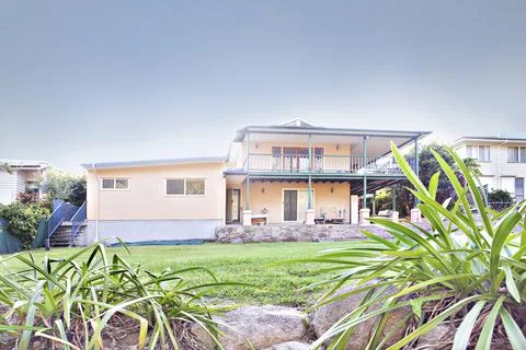 Australian Backyard, Aussie dream Stock Photos
