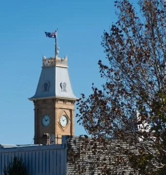 Australian Clock Tower Stock Photos
