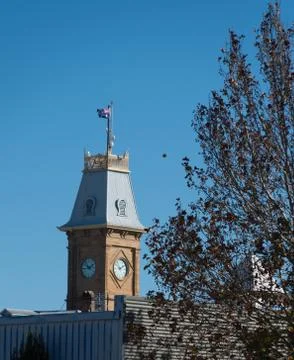 Australian Clock Tower Stock Photos