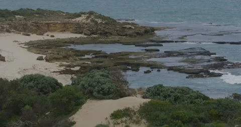 Australian Coastline In Melbourne Stock Footage 316645958