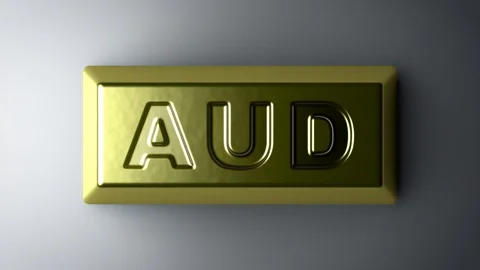 Australian dollar. Looping footage has 4K Resolution. Stock-Footage 90242740