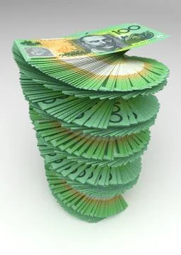 Australian dollar tower Illustration