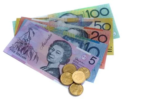 Australian dollars Stock Photos