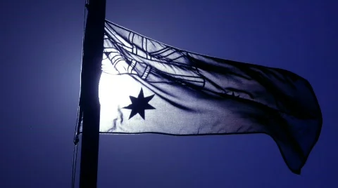 Australian Flag Stock Footage 303010