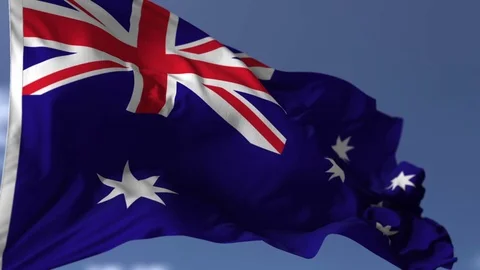 The Australian Flag Видео 76014870