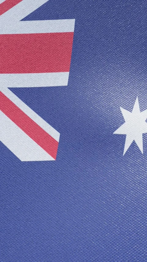 Australian flag Stock Footage 278457731