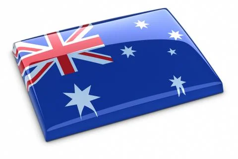 Australian flag Stock Illustration