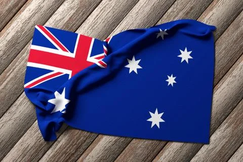 Australian flag Stock-Illustration