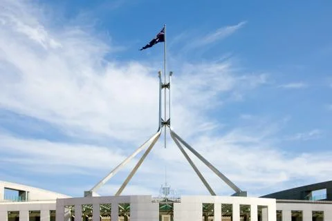 The australian flag Stock Photos