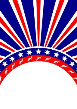 Australian flag themed background design Illustrazione stock