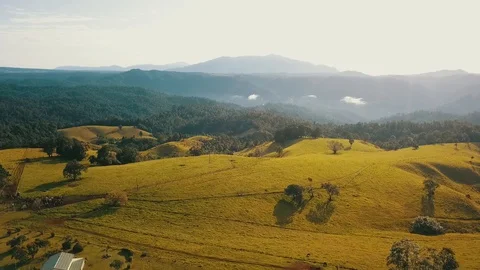 Australian Hills Stock Footage 129717655