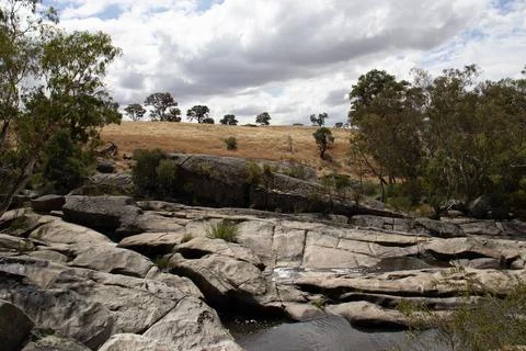 Australian Landscape 스톡 사진