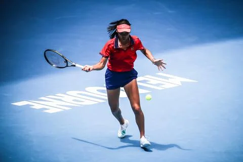 Australian Open 2022: Practice Stock Photos
