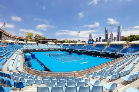 Australian Open 2022: Practice 스톡 사진