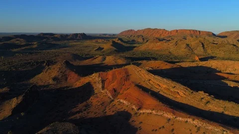 Australian ranges Stock Footage 95703446