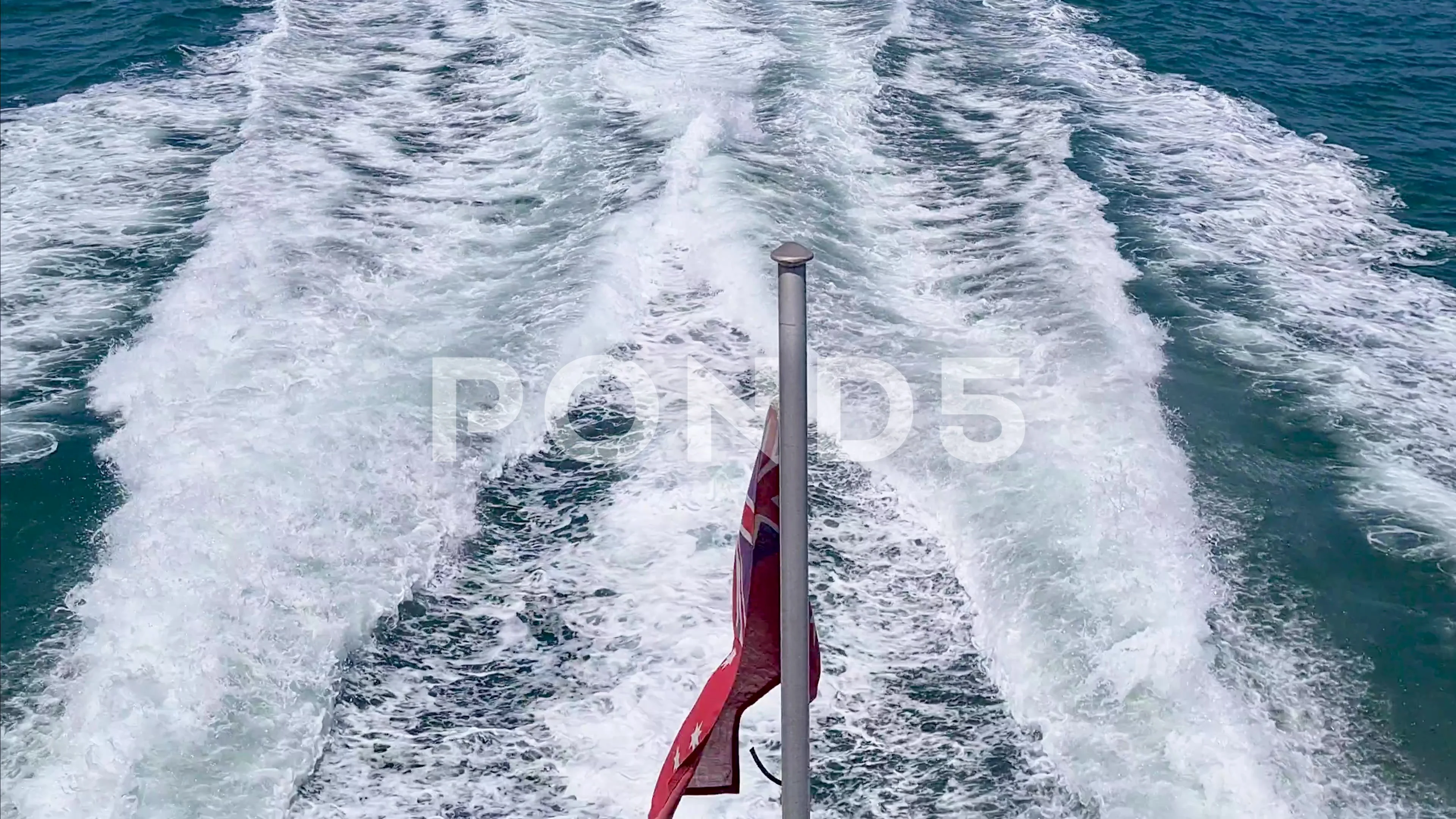 Australian Red Ensign Flag Waving Agains... | Video | Pond5