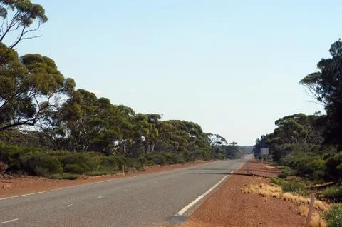 Australian road Stock Photos