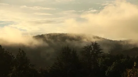 Australian sky at sunset Stock Footage 45158225