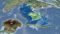 Australian tectonic plate extruded. Bumps shaded. Enhanced version 4k or 4k+ Resolution