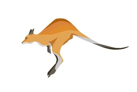 Australian vector animal Illustrazione stock